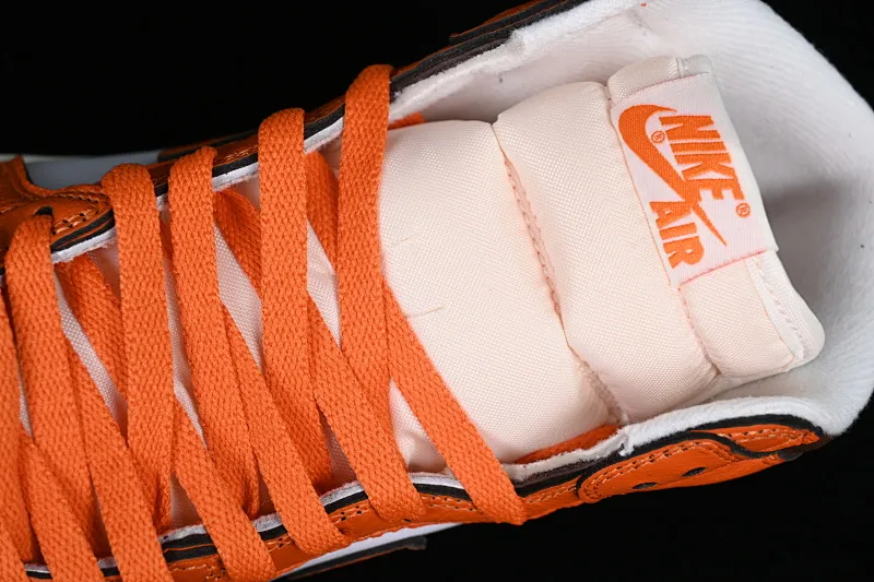 All categories Air Jordan Jordan series basketball shoes Air Jordan 1 High Pure original Air Jordan 1 High OG "Starfish" AJ1 Joe 1 Hermes Orange high-top basketball shoes DO9369-101